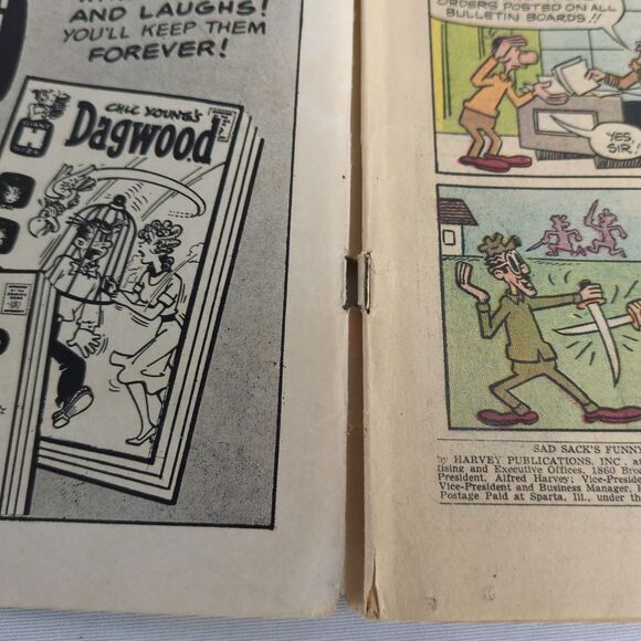 Harvey Comics Sad Sack 1964 Funny Friends, 1966 Laugh Special, Silver Age Books - Picture 6 of 6